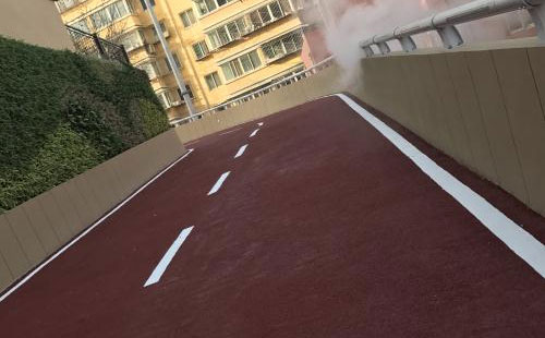 霍尔果斯彩色路面